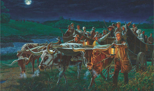 A Company of Worshippers Print