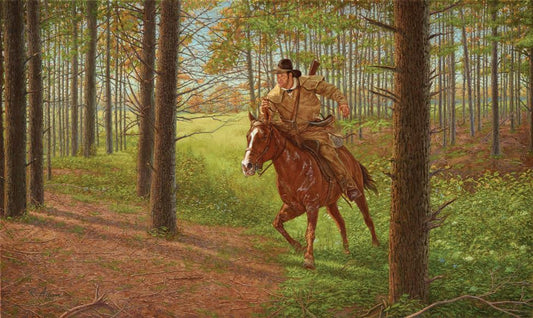 The Ride of Martin Gambill Print